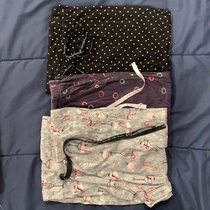 3 pairs women’s PJ pants